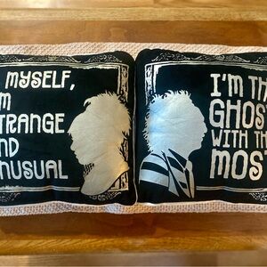 Beetlejuice Decorative Pillows